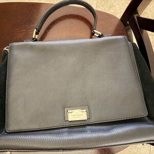 Kate Spade Black Leather Satchel